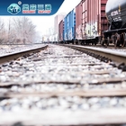 FOB CIF EXW لوجستي النقل بالسكك الحديدية ، خدمات النقل بالقطارات من الصين إلى الولايات المتحدة الأمريكية